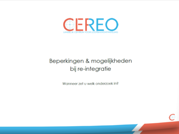 Whitepaper onderzoeken bij re-integratie