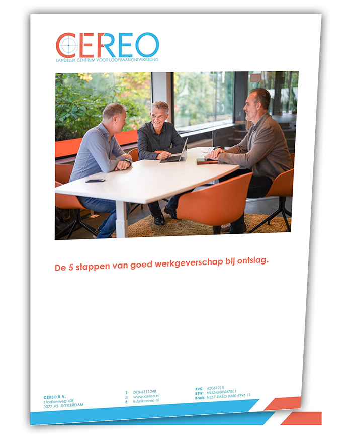 E-book 5 stappen van goed werkgeverschap voorblad